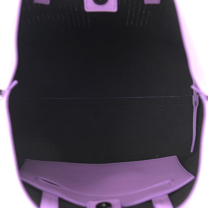 Tom Ford Calfskin Perforated Mini Logo Tote Purple 5 of 9