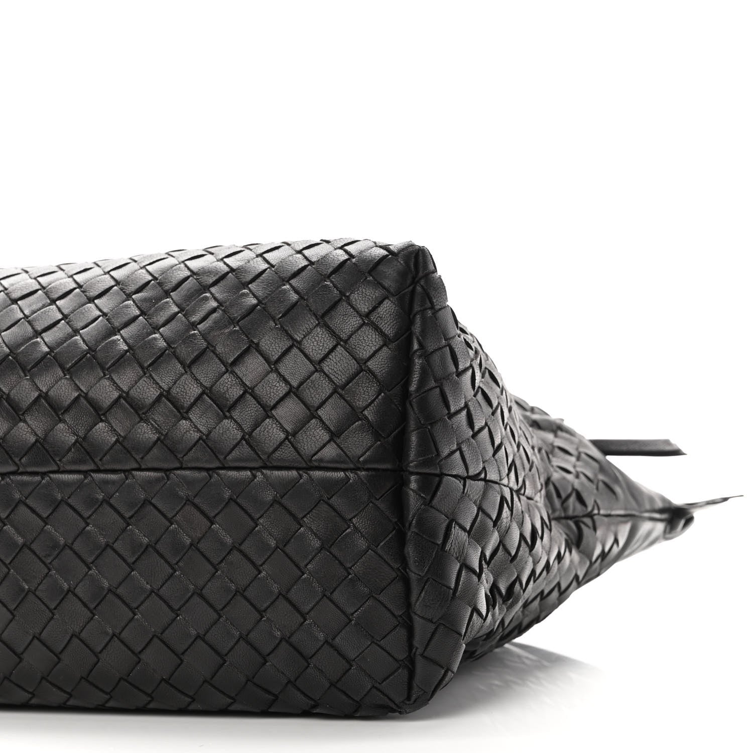 Bottega Veneta Nappa Intrecciato Pocket Tote Black 9 of 10