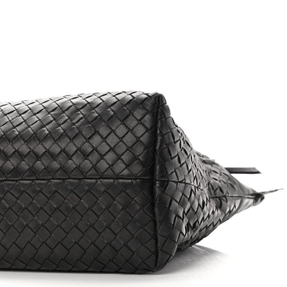 Bottega Veneta Nappa Intrecciato Pocket Tote Black 9 of 10
