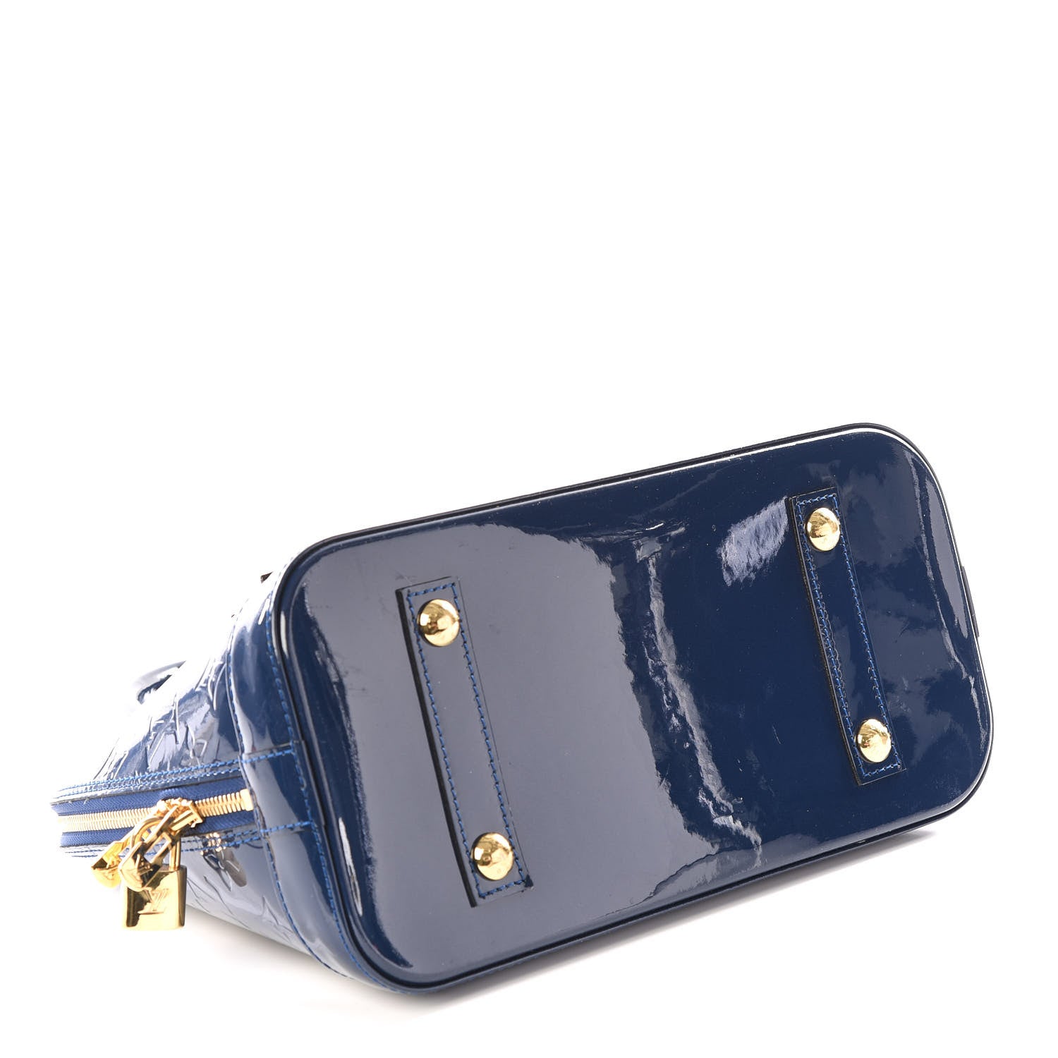 Louis Vuitton Vernis Alma PM Grand Blue 3 of 12