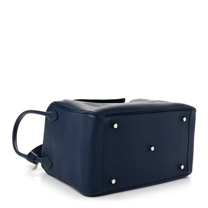 Hermes Taurillon Clemence Lindy 34 Bleu De Malte 4 of 10