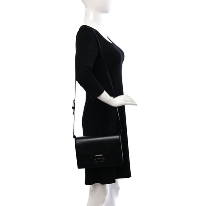 Saint Laurent Smooth Calfskin Suede Medium Bellechasse Black 2 of 8