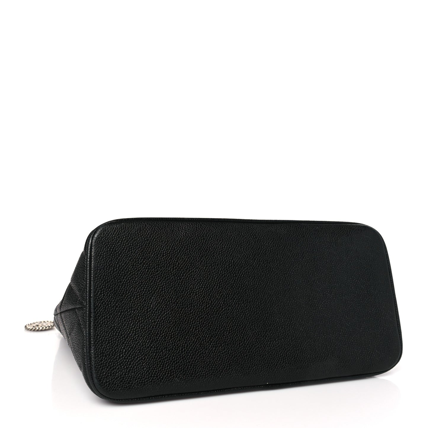 Caviar Quilted Medallion Tote Black