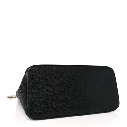 Chanel Caviar Quilted Medallion Tote Black 4 of 12