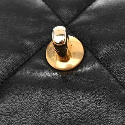 Chanel Shiny Goatskin Quilted Large Chanel 19 Flap Black 11 of 11