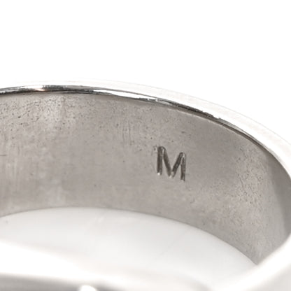 Christian Dior Metal CD Ring M 52 6 Silver 4 of 5