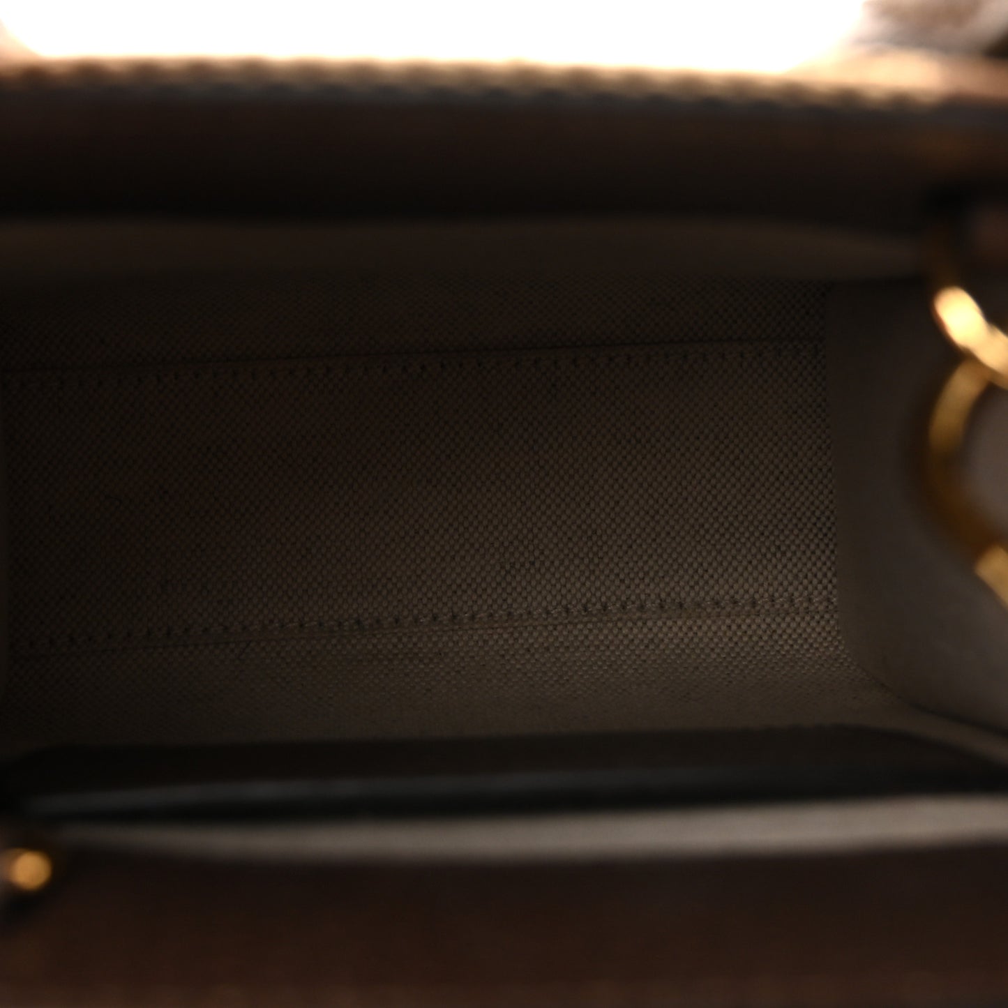 Monogram Jumbo GG Textured Dollar Calfskin Web Mini Vertical Tote Camel Ebony New Acero