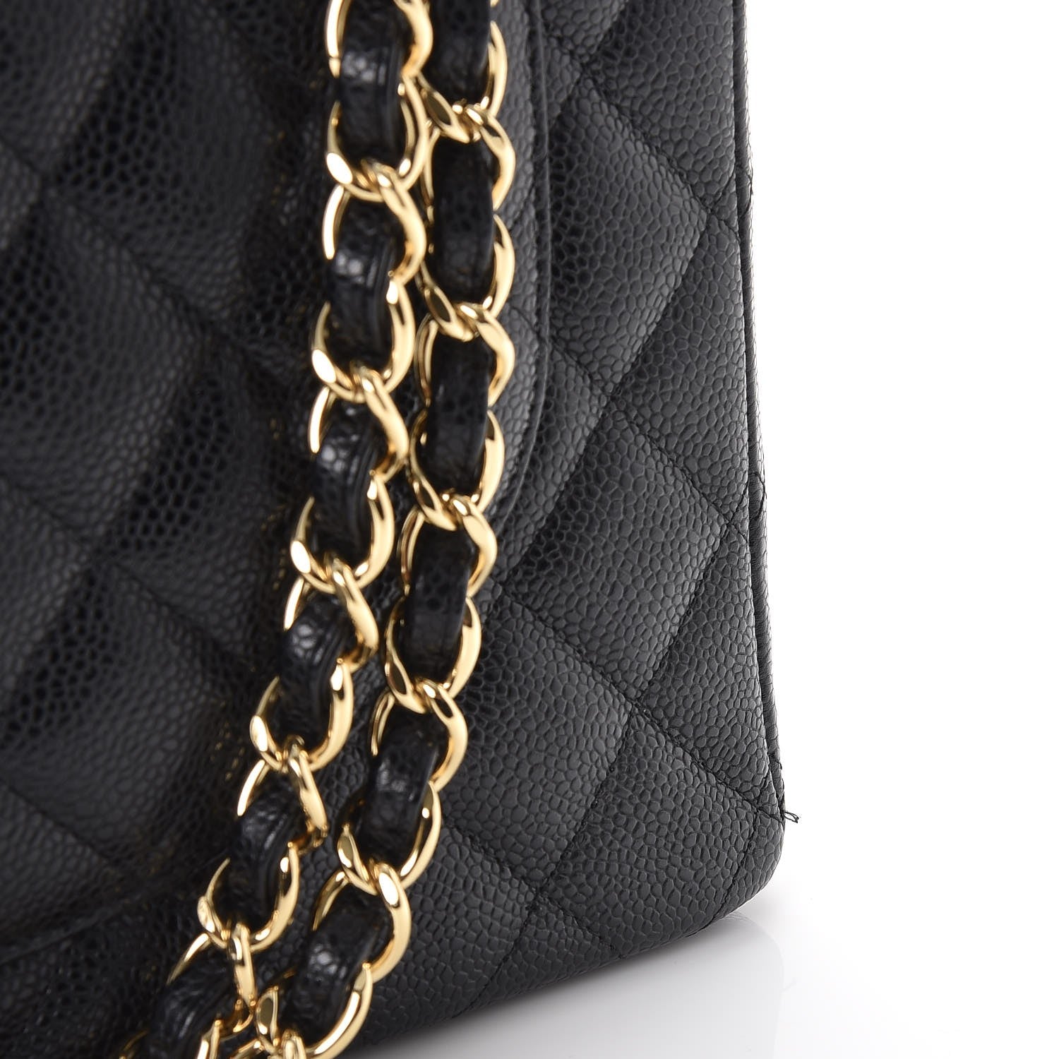 Chanel Caviar Quilted Maxi Double Flap Black 10 of 15