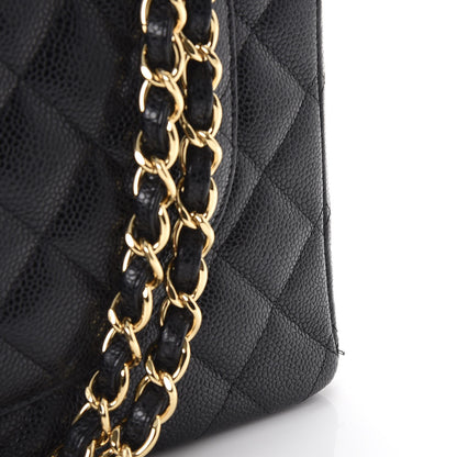 Chanel Caviar Quilted Maxi Double Flap Black 10 of 15