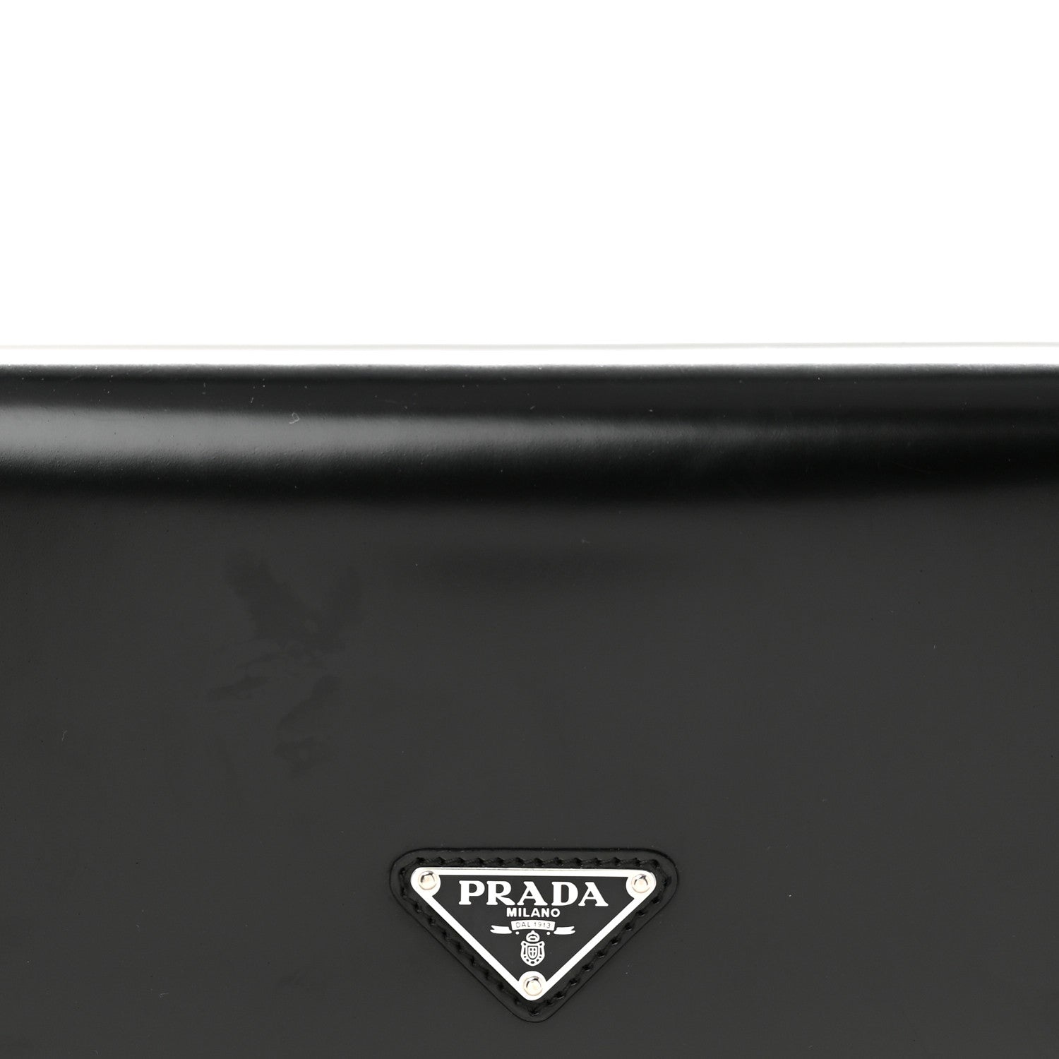 Prada Spazzolato Femme Flap Shoulder Bag Black 8 of 13