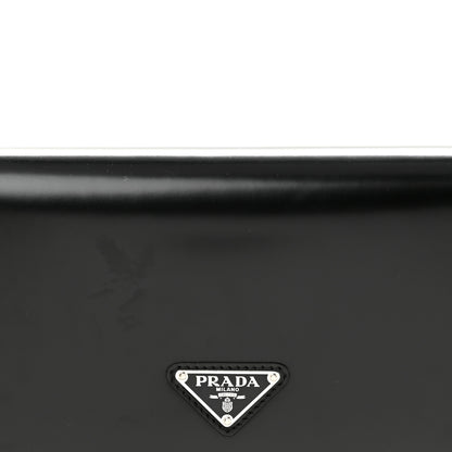 Prada Spazzolato Femme Flap Shoulder Bag Black 8 of 13