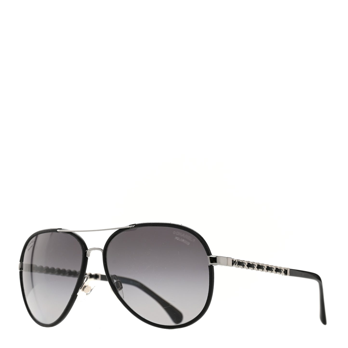 Metal Polarized Pilot Winter Sunglasses 4219-Q Black