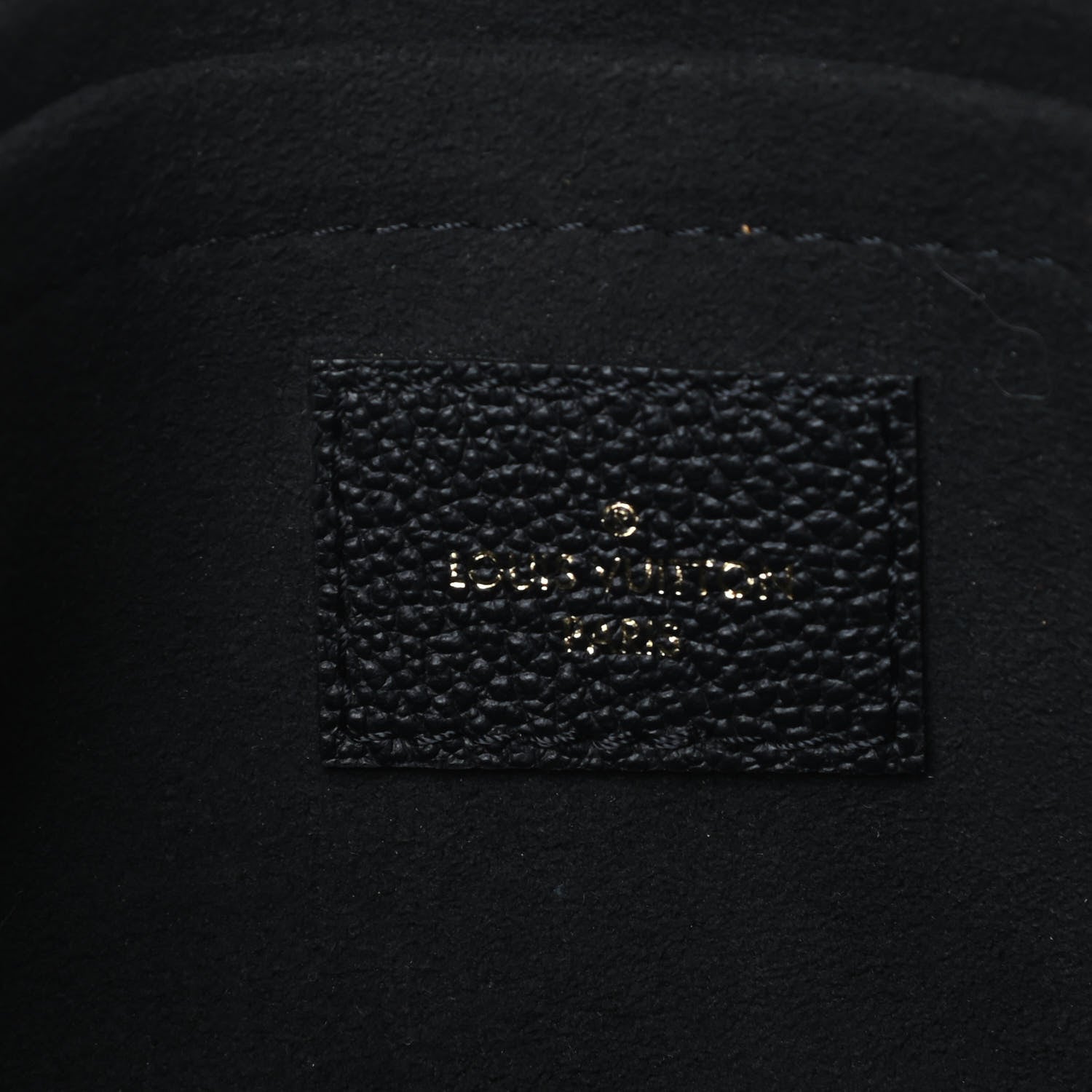 Louis Vuitton Empreinte Monogram Giant Multi Pochette Accessories Black 7 of 10