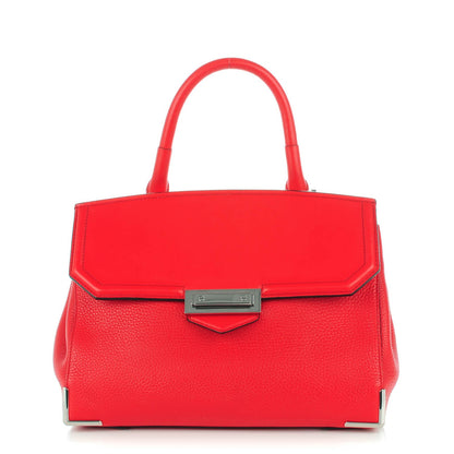 Alexander Wang Calfskin Large Marion Red Silver Hardware 1 of 7