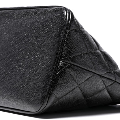 Chanel Caviar Quilted Medallion Tote Black 10 of 15