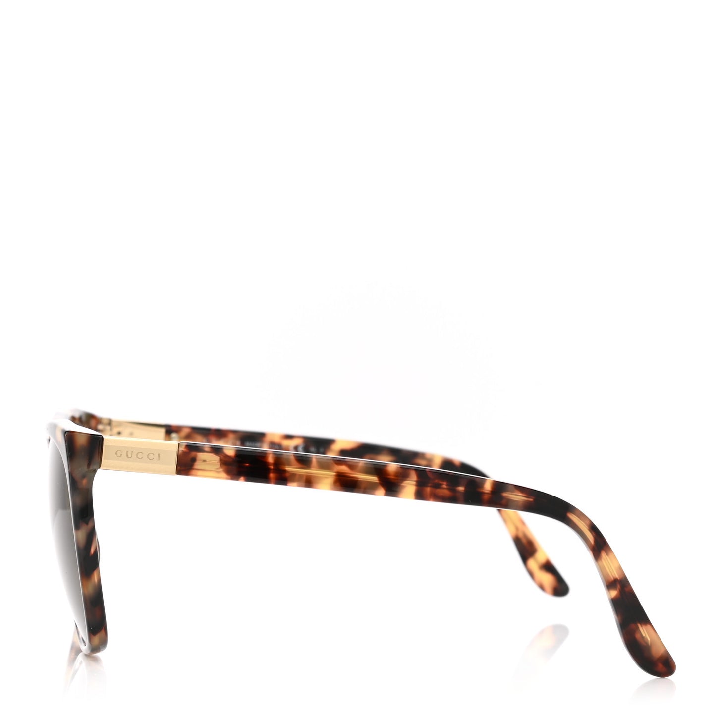 Tortoise Shell Oversized Sunglasses GG 3502/S
