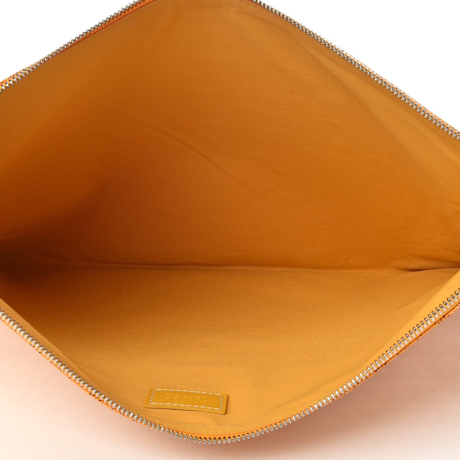 Goyard Goyardine Senat Pochette GM Yellow 5 of 7