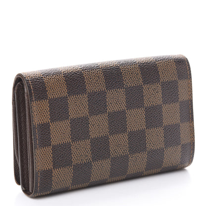 Louis Vuitton Damier Ebene Porte-Monnaie Tresor Wallet 3 of 8
