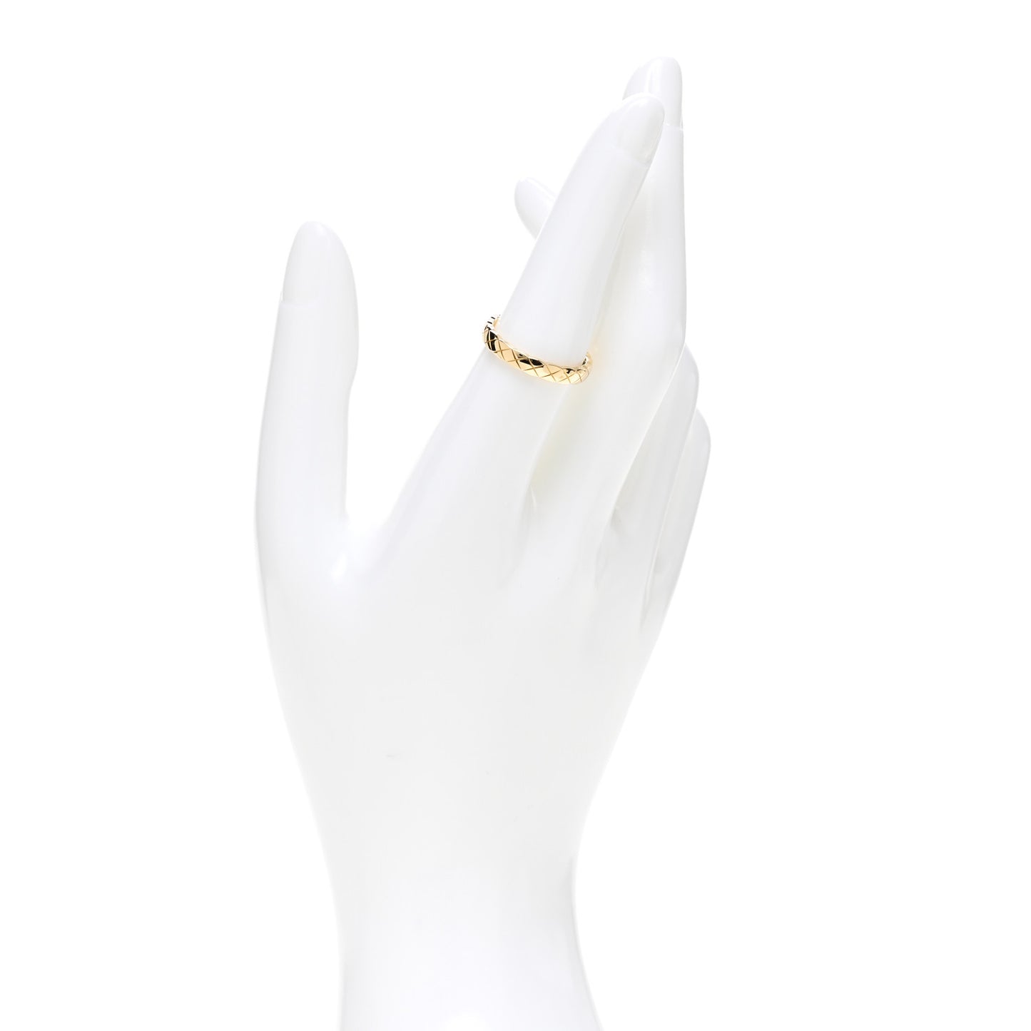 18K Yellow Gold Mini Coco Crush Ring 54 6.75