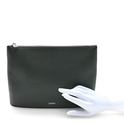 Loewe Calfskin T Pouch Vintage Khaki 2 of 7