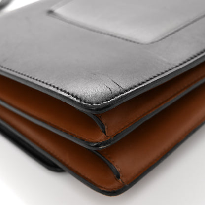 Celine Calfskin Medium Bi-Color Case Flap Camel 12 of 19
