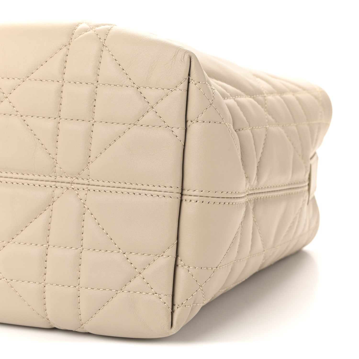 Christian Dior Calfskin Macrocannage Small Toujours Vertical Beige 10 of 10