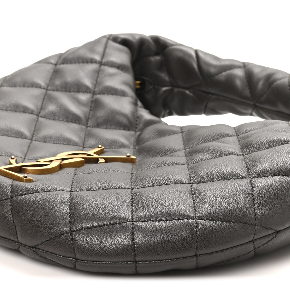Lambskin Quilted Icarino Bag Urban Grey
