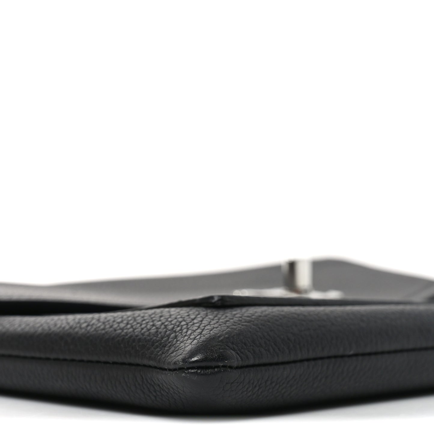 Soft Calfskin My Lockme Chain Pochette Black