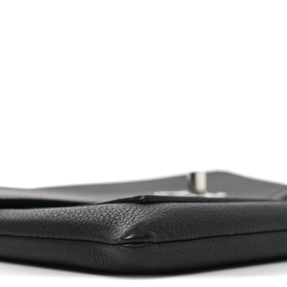 Louis Vuitton Soft Calfskin My Lockme Chain Pochette Black 8 of 10