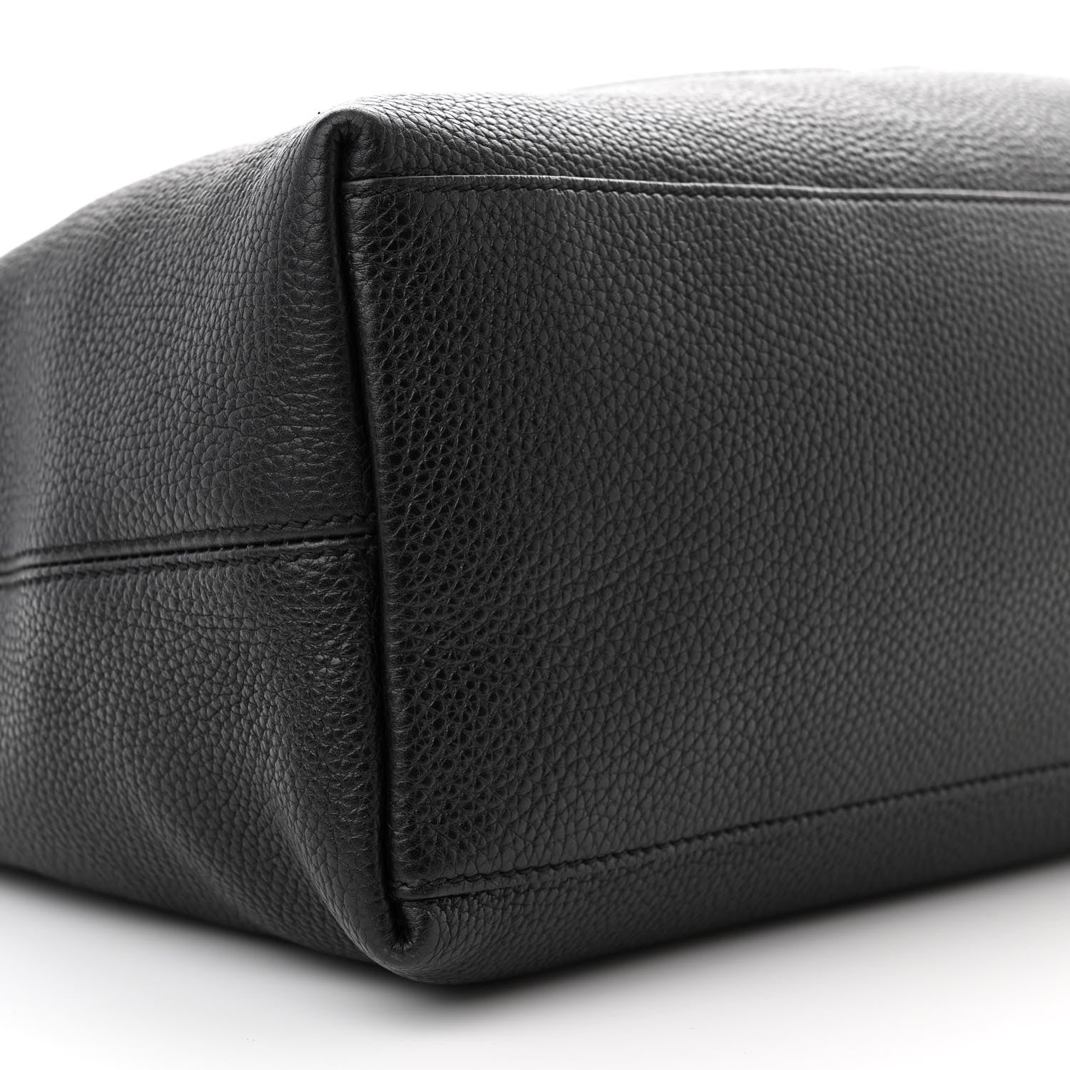 Gucci Pebbled Calfskin Medium Soho Chain Shoulder Bag Black 9 of 12