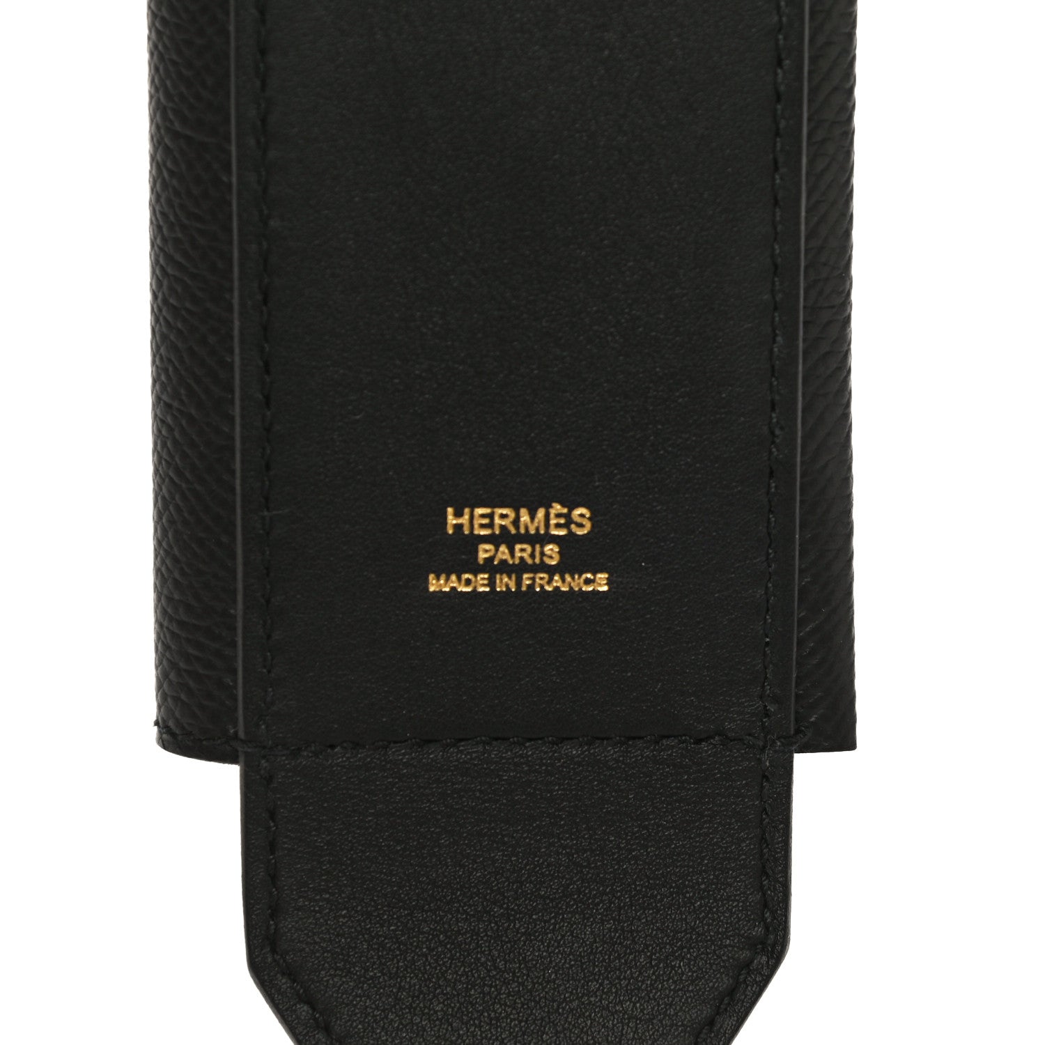Hermes Swift Epsom Pocket Kelly Shoulder Strap Black 6 of 8