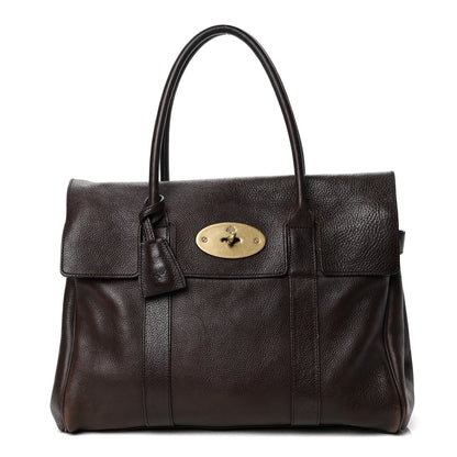 Mulberry Classic Grain Calfskin Bayswater Chocolate 1 of 8