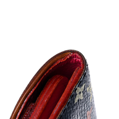 Louis Vuitton Monogram Multicolor Eugenie Wallet Black Grenade 11 of 12