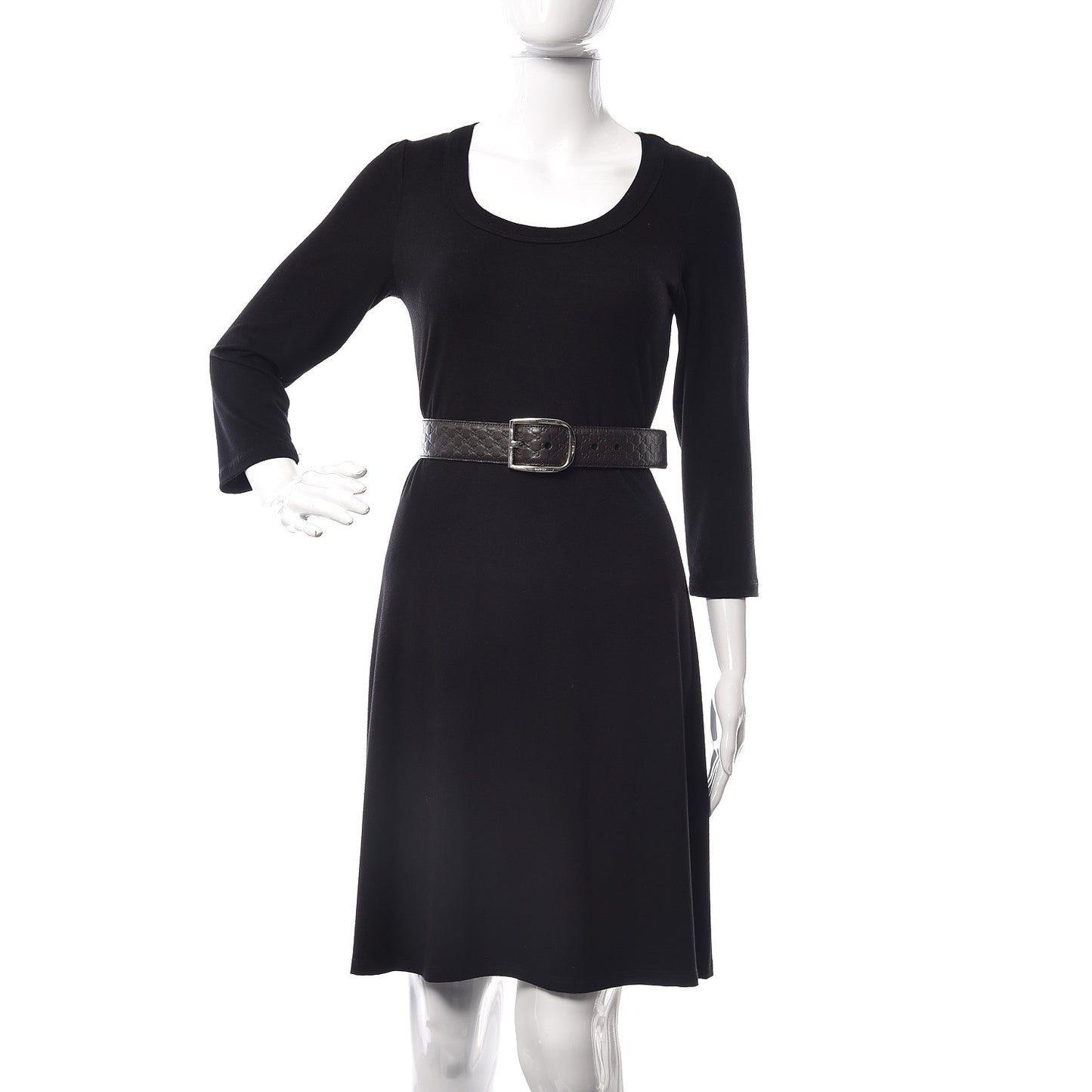 Microguccissima Belt 90 36 Dark Brown