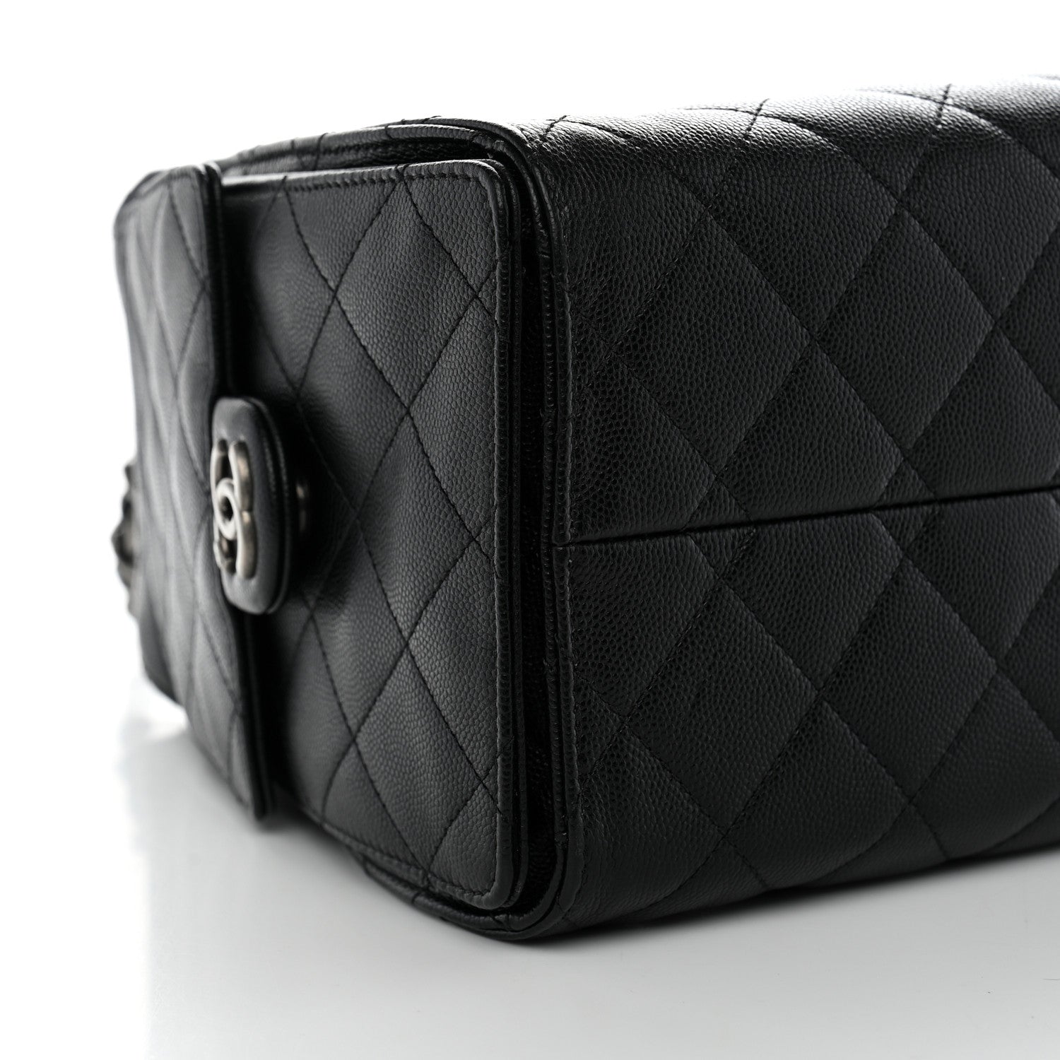 Chanel Caviar Quilted Small Chanel 25 Handbag Black 10 of 12