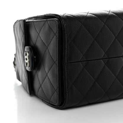 Chanel Caviar Quilted Small Chanel 25 Handbag Black 10 of 12