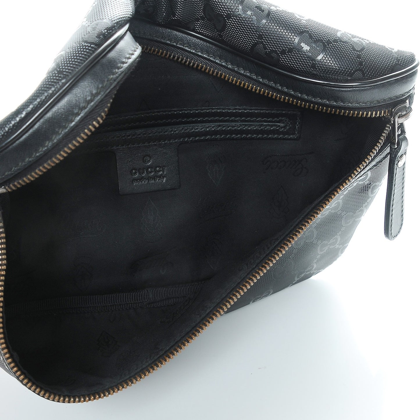 Imprime Monogram Belt Bag Black