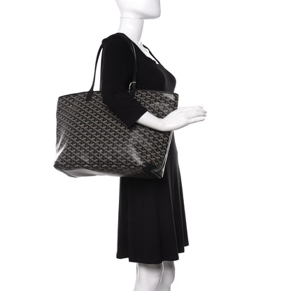 Goyard Goyardine Artois MM Black 2 of 9