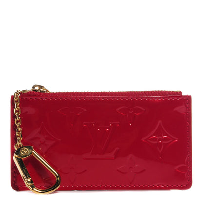 Louis Vuitton Vernis Key Pouch Pomme D'Amour 1 of 8