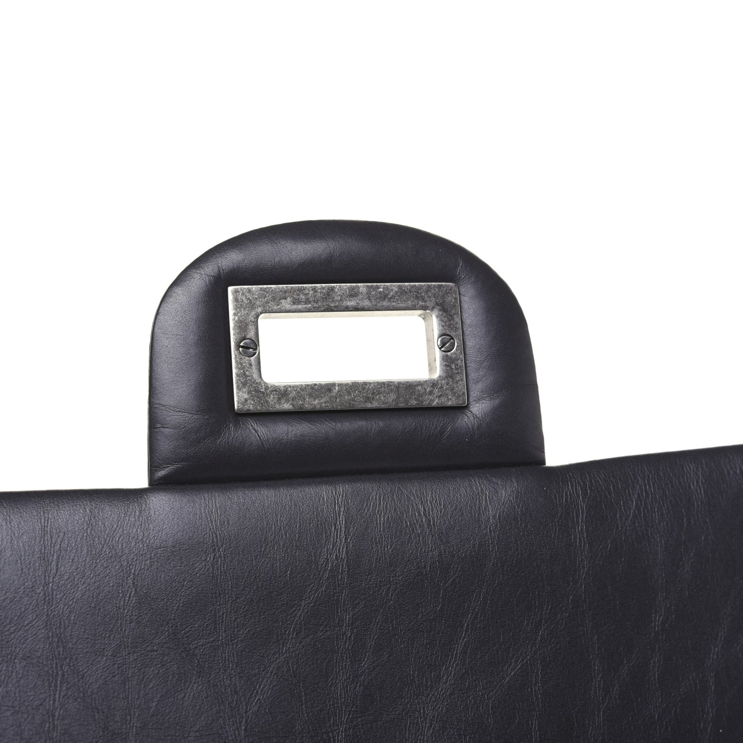 Aged Calfskin Quilted 2.55 Reissue 227 Flap Dark Grey