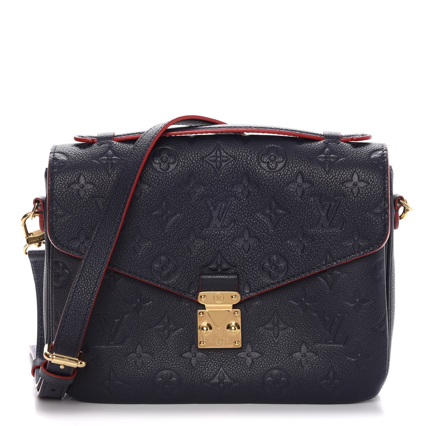 Empreinte Pochette Metis Marine Rouge