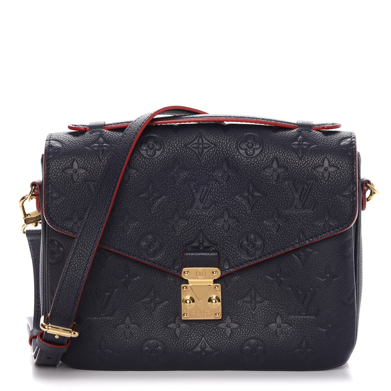 Louis Vuitton Empreinte Pochette Metis Marine Rouge 1 of 11