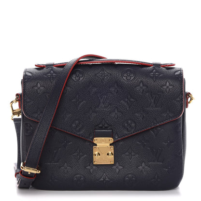 Louis Vuitton Empreinte Pochette Metis Marine Rouge 1 of 11