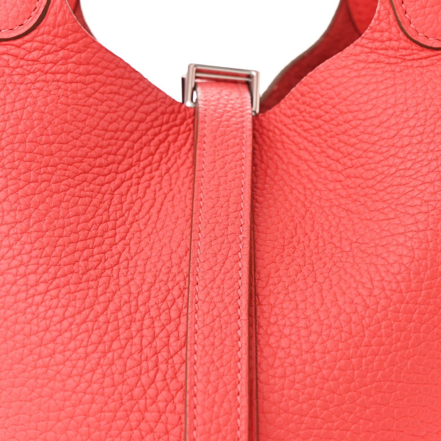 Hermes Taurillon Clemence Picotin Lock 18 PM Bougainvillea 8 of 10
