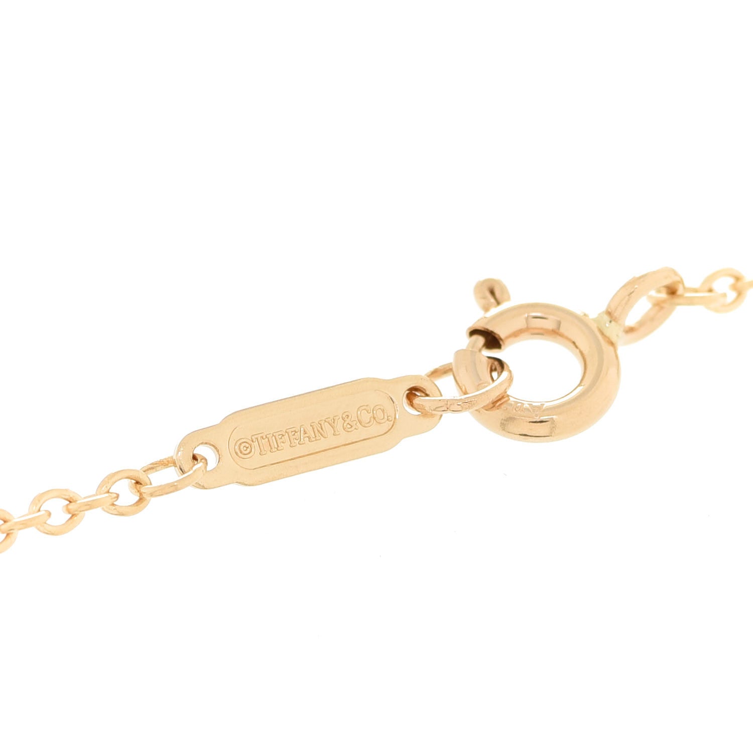 Tiffany 18K Yellow Gold Diamond Atlas Pierced Bracelet 4 of 6