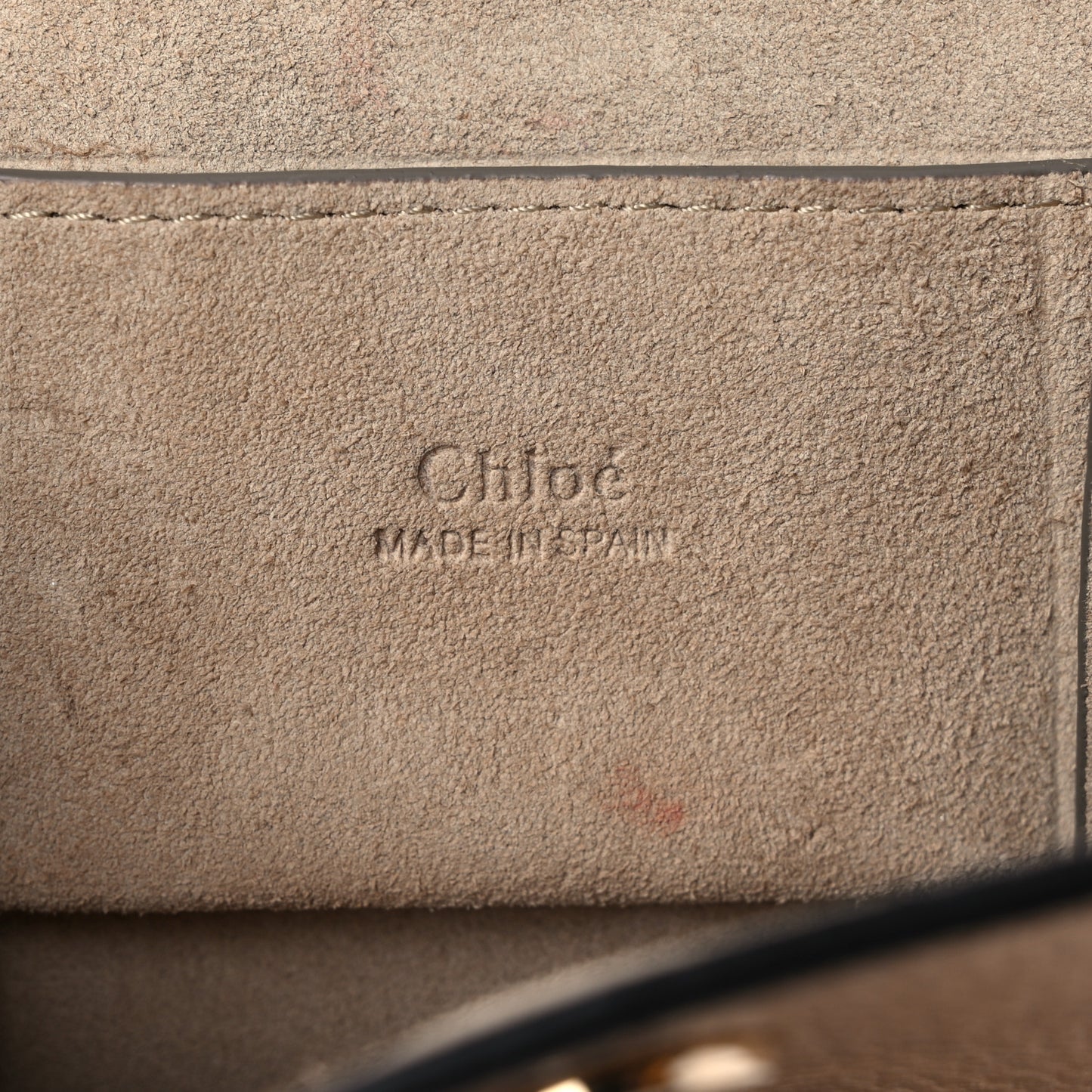 Metallic Calfskin Mini Faye Bracelet Bag Gold