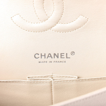 Chanel Caviar Quilted Medium Double Flap Light Beige 7 of 11