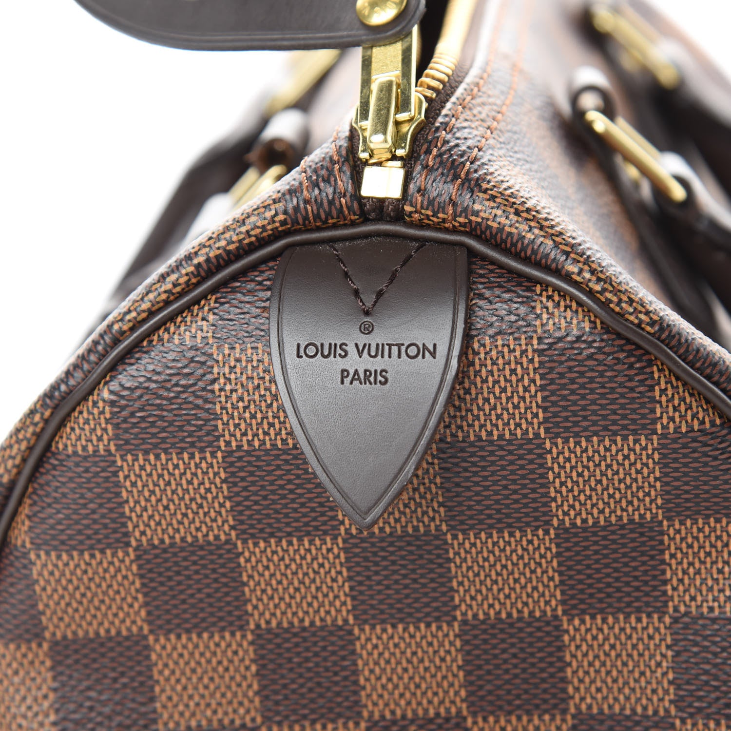 Louis Vuitton Damier Ebene Speedy 25 6 of 12