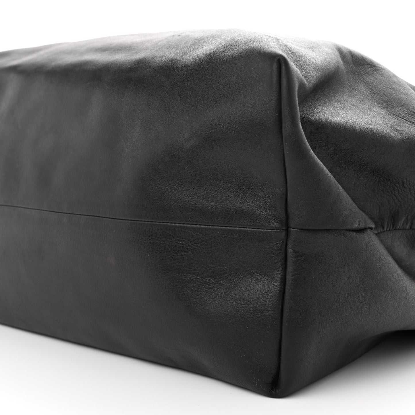 Lambskin Edgy XL Tote Black