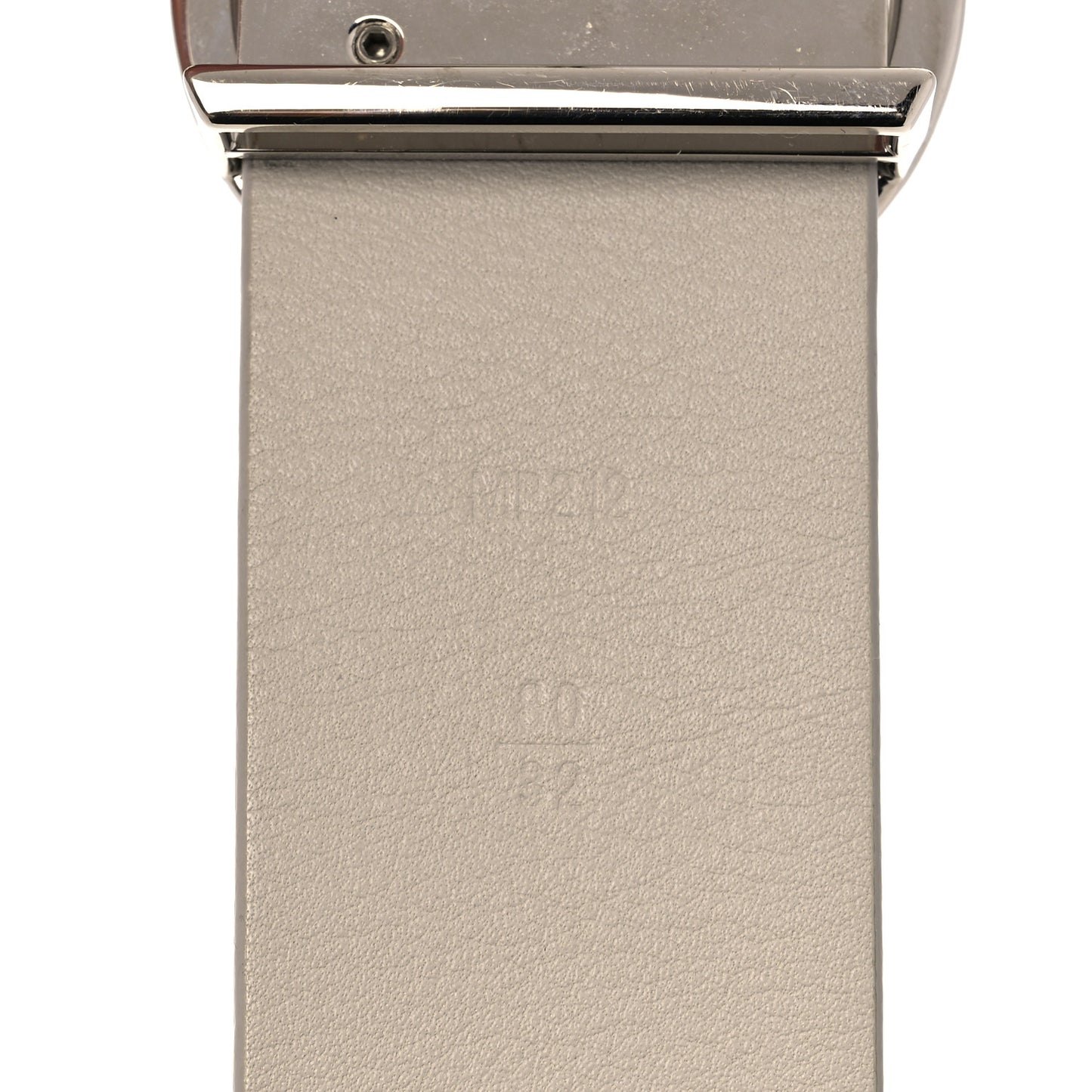 Calfskin 40mm LV Circle Belt 80 32